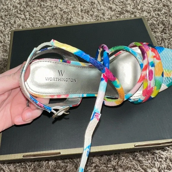 3 FOR $15❗️Multicolored Heels - Picture 12 of 12